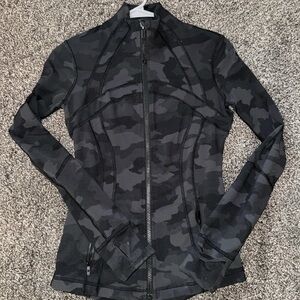 Women's Black Camouflage Jacket